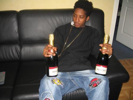 et ouai champagne nou tjr a l honneur