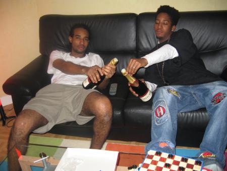 gilles et moi les boss de la maison